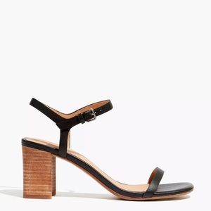 ISO ONLY Madewell Hollie ankle strap black- size 9